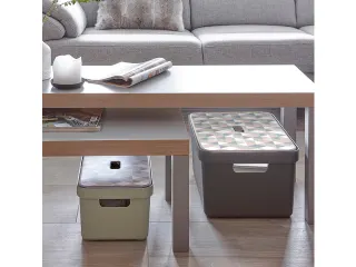 Sigma Home opbergbox 32L antraciet - 44,5x34,5x24,3cm - 5