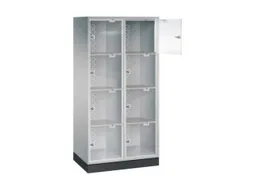 grootvolume-lockersysteem,HxBxD 1750x820x500mm,2x4vakken,cil.-slot