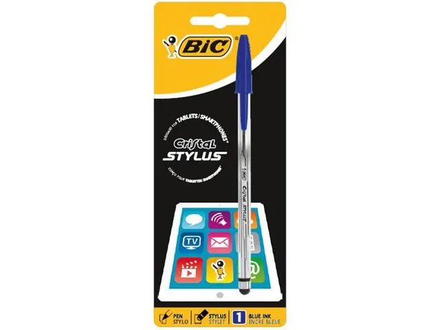 Stylo bille, Cristal Stylus, pointe moyenne