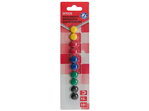 Magneten 15mm assorti 10 Stuks