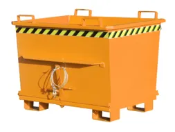 Bodemklepcontainer 971x1040x1200mm 0.70m³ 1500kg Ral2000