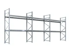 palletstelling,basis+2xaanbouw,HxBxD 6000x8590x1100mm,vakl. 1000kg