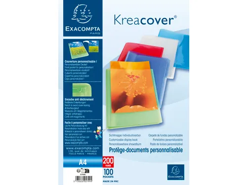Showalbum Kreacover PP 100 tas A4 geass.