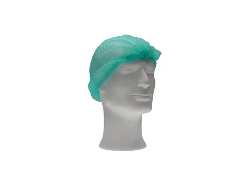 CMT Haarnet clip cap pp non woven Groen Maat XL 1000 Stuks