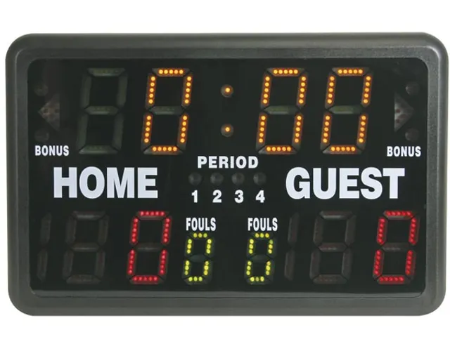 Scorebord/Sporttimer 62x40,5x27,5cm