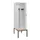 PBM-locker met bank,HxBxD 2120x600x815mm,2vak,vak B 300mm