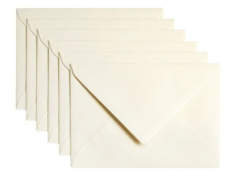 Envelop Papicolor C6 114x162mm Ivoor Gegomd
