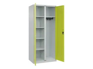 wasgoedverdeelkast,HxBxD 1850x800x500mm,vak B 400mm,draaigrendel - 2