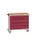 gereedschapswagen 980x1050x600mm multiplexblad 5 laden RAL7035+RAL3004
