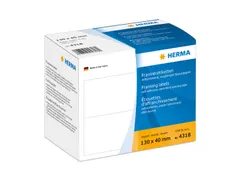 HERMA 4318 Frankeeretiketten dubbel 130x40mm 1000 stuks