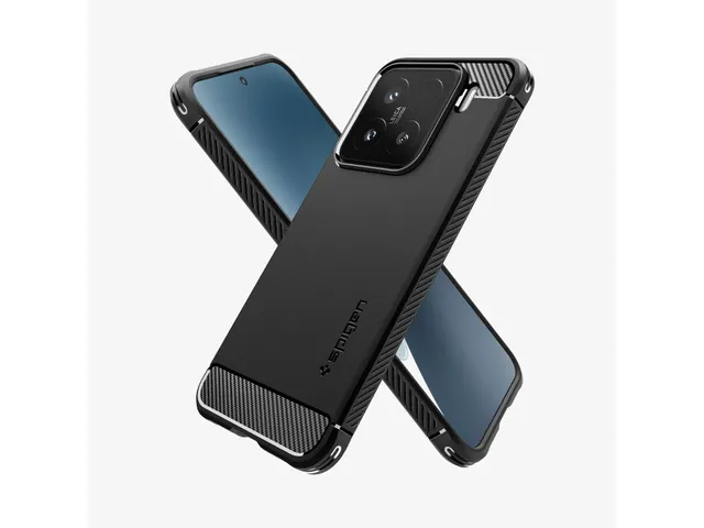 Spigen Case ACS08859 Xiaomi 15 Rugged Armor Mat Zwart