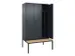 locker voor scheiding van kleding,HxBxD 2120x1200x815mm,3vak