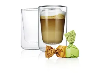 Set Cappuccinokopjes 2 Glazen Thermoglas 25cl - 2