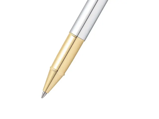 Rollerball SHEAFFER 100 E9340 Bright chrome gold tone