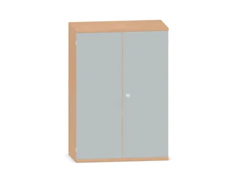 Kantoorkast 1150x800x430mm Decor Romp Beuken Decor Front Lichtgrijs