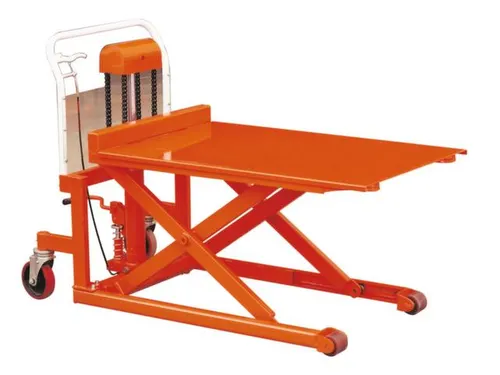 Hydraulische Palletheffer Lage Bouwv. 1000kg Hef 830mm
