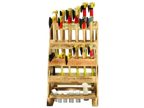 OX VS 24 R Bijlstandaard rode band plus 24stuks
