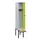 locker met bank,HxBxD 1950x300x815mm,1vak,vak B 300mm,draaigrendel