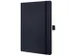 Notitieboek Conceptum Pure A5 zwart 5mm ruit softcover. Genummerde pag