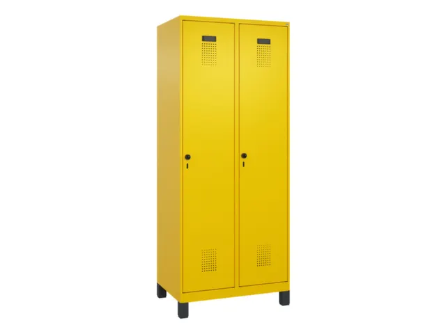 locker voor scheiding van kleding,HxBxD 1950x800x500mm,2vak