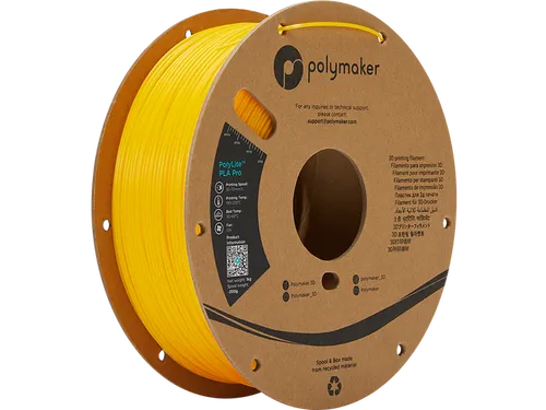 PLA PRO 1,75mm Geel 1kg PolyLite 3D Filament