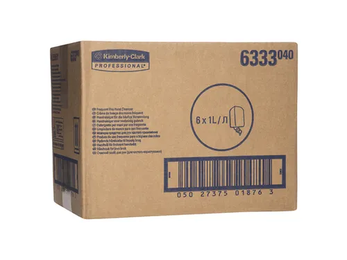 Kleenex 6333 Vloeibare Zeep Frequent Gebruik Transparant 6x 1 Liter