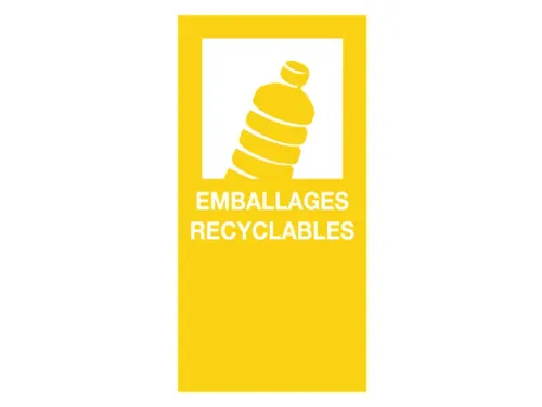Magneetsticker Emballages/Recyclables