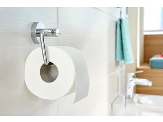 Toiletrolhouder tesa Smooz hoogglans verchroomd metaal zelfklevend - 3
