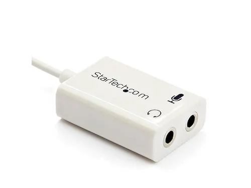 Headset Splitter 3,5 mm 4-positie naar 2x 3-positie 3,5 mm M/F