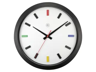 Kleurrijke wandklok - 36cm - Stille klok - Multicolor - nXt by NeXtime - 1