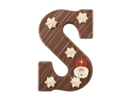 Luxe Chocoladeletter Beautiful Brand Melk Letter S 220g