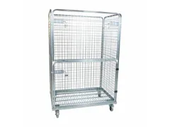 rolcontainer,draagverm. 600kg,HxLxB 1820x800x1200mm,4draadgaaswanden