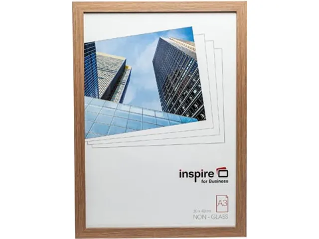 Hampton fotokader Sorbonne in 2 cm MDF eikeneffect A3