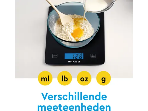 BRASQ Digitale keukenweegschaal 10KG DKS100