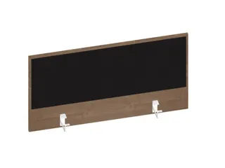 baliepaneel,v. bureau,aanbouw achter,B 1000mm,NT-cherry,BN8033-zwart - 1
