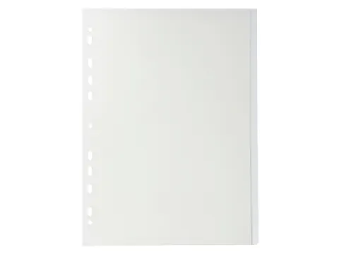 Tabbladen PP Kreatab s A4 12tabs transp.