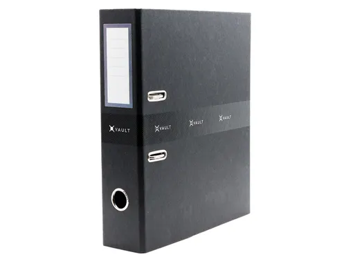 Ordner VAULT A4 rug 8 cm krimp a 2 stuks