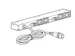 APC Rack PDU AP6032A, Basic, 0U/1U, 32A, 230V, (4x) C19, IEC309 32A st