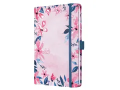 Notitieboek Jolie Beauty A5 Loose Florals Pink 174blz 80g gelinieerd
