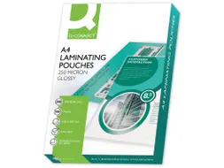 Lamineerhoes A4 Glanzend 216x303mm 2x250 Micron Doos 100 stuks