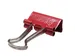 Papierklem Foldback mauly 214 Rood 19mm 12 Stuks