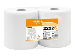 Toiletpapier Celtex Save Maxi Jumbo 2-laags wit 300 meter krimp a 6 ro