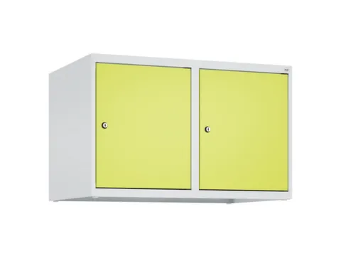opzetkast,v. locker,2vak.,vak B 400mm,HxBxD 500x800x500mm,vleugeldeur