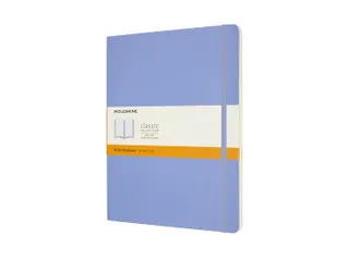 Notitieboek Moleskine XL 190x250mm lijn soft cover hydrangea blue - 1