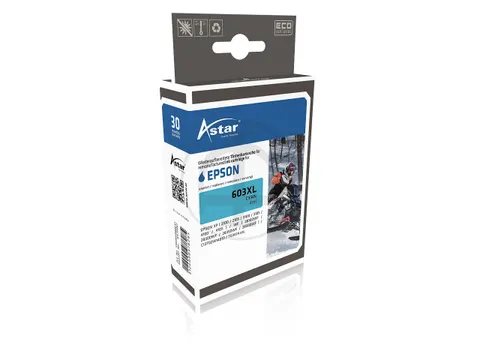 As70067 Astar Epson T03A24 Xp Inkt Cyaan Hc Rebuilt 350Pagina's Chip