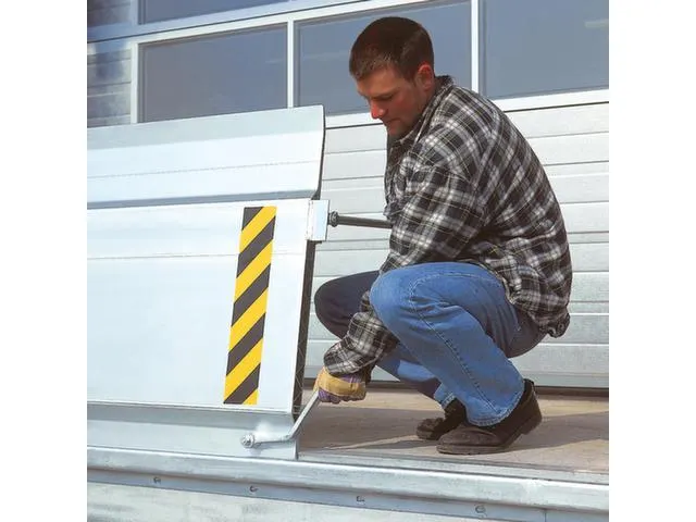 Klapbare Laadbrug Lxb 410X1250Mm Draagvermogen 4000Kg