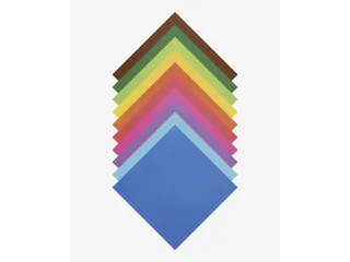 Origami papier Folia 20x20cm transparant 42gr 500 vel in 10 kleuren - 3