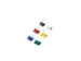Papierklem MAUL 215 foldback 19mm capaciteit 7mm assorti