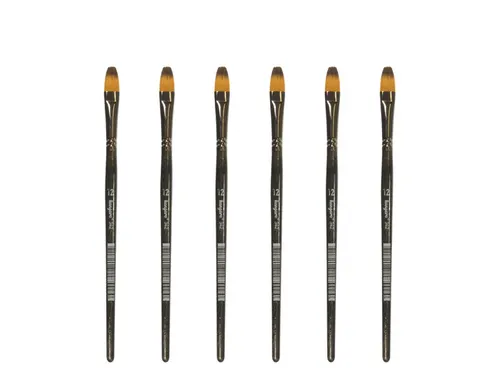 Penseel Kangaro Serie 342 kattentong Nr. 12 synthetisch doos 6 stuks