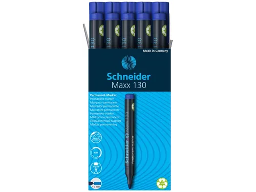 Viltstift Schneider Maxx 130 Rond Blauw 1-3mm